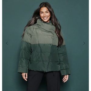 Summersalt The Colorblock Eco Puffer Jacket